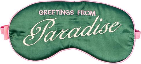 ban.do Getaway Eye Mask with Adjustable Strap, Happy Place in Saudi Arabia