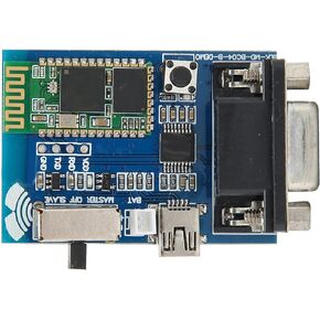 Garosa Wireless Serial Port Module RS232 Adapter with Built in BT Communication Protocol for DOS Systems 15M Range