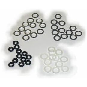 Arrow POINT & BROADHEAD LOCK WASHERS - By Cir-Cut Archery Products - 1 Dz. - (STEEL)