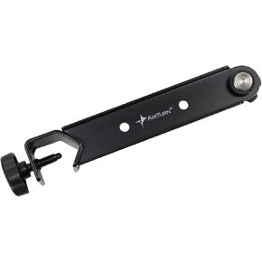 AirTurn Side Mount Clamp Extension Bar for Mic Stands, Tablets, and Accessories