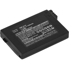 Synergy Digital Game Console Battery, Compatible with Sony PSP-3003 Game Console, (Li-ion, 3.7V, 1200mAh) Ultra High Capacity, Replacement for Sony PSP-S110 Battery