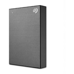 Seagate One Touch, 2TB, Password Activated Hardware encryption, Portable External Hard Drive, Portable External Hard Drive, PC, Notebook & Mac, USB 3.0, Space Gray (STKY2000404) (Renewed)