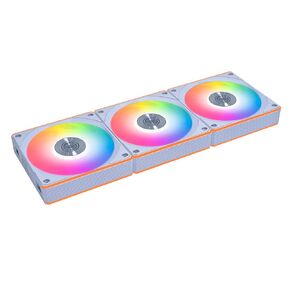 Lian Li UNI Fan CL Wireless 120 - Triple Pack (Reverse Blade) - 2.4 GHz Wireless Signal RGB & PC Case Fans Control - Dual Light Zones - 28mm FDB - Controller Included and Required - Black (12RCL1W3B)