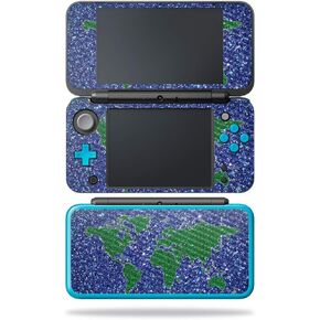 Mayyskins Carbon Carbon Skin for Nintendo New 2DS XL | واقي ، دائم من ألياف الكربون المحكم | من السهل تطبيق الأنماط وإزالتها وتغييرها | صنع في الولايات المتحدة الأمريكية ، المهوس (CF-NI2DSXL-GEEK)