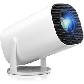 Projector with Wifi and Bluetooth,Portable Projector,Smart Projector Built-in Android System ,HiFi Speaker,Support 4k 8k HD Decoding ,Mini projector Ideal for Home Outdoor Meetings