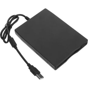 USB Floppy Disk Drive Reader for Desktop Laptop Compact External Drive for Floppy Disks High Speed USB Data Transfer