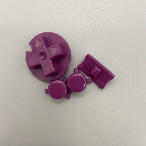 Game Boy Pocket High Quality Button Set - Burgundy