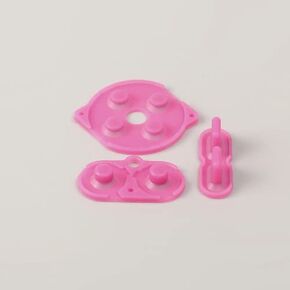 FunnyPlaying Game Boy Pocket Silicone Button Mishings (Pink)