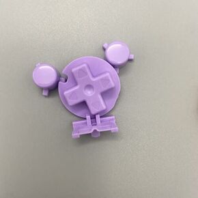 Game Boy Pocket High Quality Button Set - Light Purple