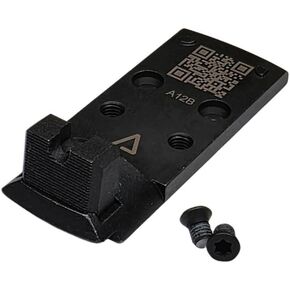 SPRINGFIELD ARMORY Prodigy 1911 DS AOS Agency Optic Mounting Plate A12B fits HEX Wasp, Holosun 407K/507K / Shield RMSc/SMSc/RMS2 - PH5077N-WASP-PLT-RET