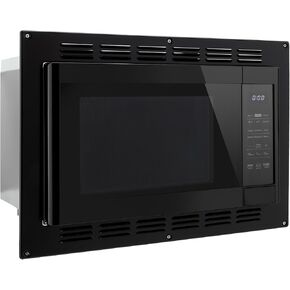 Recpro RV المطبخ الهواء المقلاة والميكروويف الحراري مع مجموعة القطع | 1.0 النحاس. قدم. | 120V | 6 أوضاع للطبخ (الفولاذ المقاوم للصدأ)
