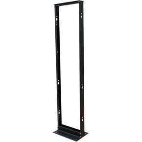 Tripp Lite 45U 2-Post Open Frame Rack, Network Equipment Rack, 12-24 Threaded and Numbered Mounting Positions, 800 lbs Capacity, 5-Year Warranty (SR2POST)