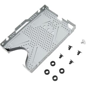 Hard Disk Drive Mounting Bracket Replacement Metal Hard Drive Caddy for Slim Console
