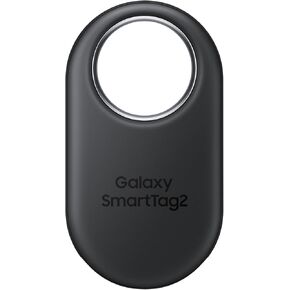 Samsung SmartTag2 (2023) Bluetooth + UWB, IP67 Water and Dust Resistant, Findable via App, 1.5 Year Battery Life - Black (International Version) (Renewed)