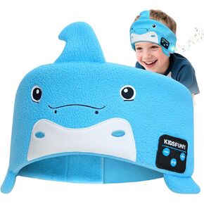 Kids Headphones Headband Bluetooth-Toddler Wireless & Wired Headphones Headband - Comfortable Fit - Safe Volume Limited - Adjustable for Travel, Learning, Sleep and Entertainment