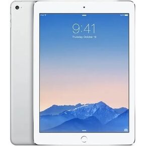 Apple iPad Air 2 16GB 9.7 بوصة شبكية شبكية Wi-Fi/Cellular LTE Tablet-Silver (متجدد)