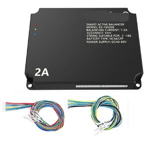 2A 4A Active Balancer Equalizer 3S 4S 5S 6S 7S 8S 9S 10S 12S 14S 16S Lifepo4 Li-ion Battery Equalization(4A 15-16S)
