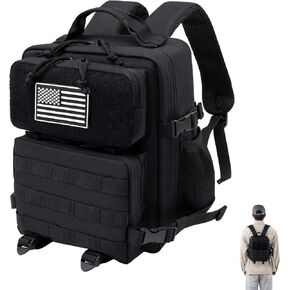 Mini10L Tactical Backpack For Women Durable Travel Hiking Small Gym Backpacks Sport Bag for Men Molle Military Daypack Assault EDC Bag Black