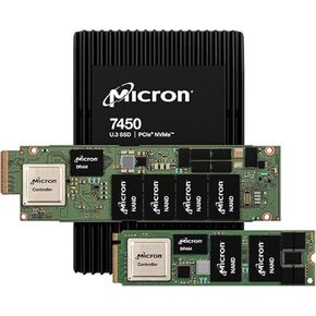 Micron 7450 PRO 1.92 TB Solid State Drive - M.2 22110 Internal - PCI Express NVMe [PCI Express NVMe 4.0 x4] - Read Intensive - TAA Compliant