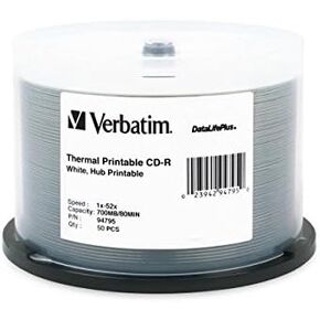 Verbatim Datalifeplus 94795 Cd Recordable Media - Cd-r - 52x - 700 Mb