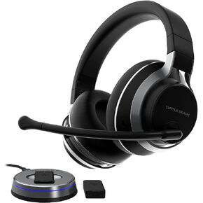 Turtle Beach Stealth Pro Multiplatform Wireless Noise-Cancelling Gaming Headset for PS5, PS4, Playstation, PC, Mac, Switch, & Mobile – 50mm Speakers, Bluetooth, Dual Batteries – Black (Renewed)