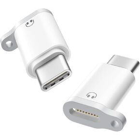 Lightning to USB C Audio Adapter for Heaphones Support Line Control, 2 Packs USBC Male to Lightning Female Earbuds Adapter, Not for Charging/Data Transfer, USB-C for Apple iPhone 16-15 / iPad