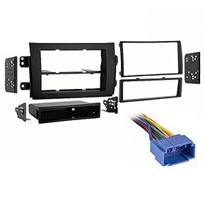 Ammarony Audio متوافق مع Suzuki SX4 2007 2008 2008 2010 2011 Single Double Din Stereo Harness Radio Radio Package Dash Kit Package