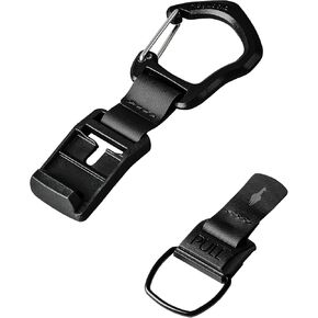 ALPAKA HUB Carabiner(L): Quick Release Keychain with Magnetic Belt Clip - EDC Carabiner for Keys - Tactical Gear & Backpack Accessories - Attach to ALPAKA Sling Bag, Belt Loops, and More