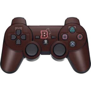 Skinit Decal Gaming Skin Compatible with PS3 Dual Shock Wireless Controller - Officially Licensed College Brown University Bears Logo Design