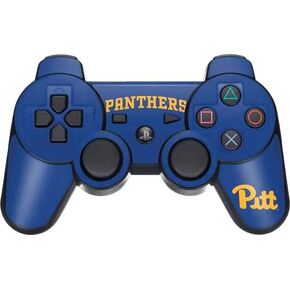 Skinit Decal Gaming Skin Compatible with PS3 Dual Shock Wireless Controller - Officially Licensed College Panthers Pitt Design