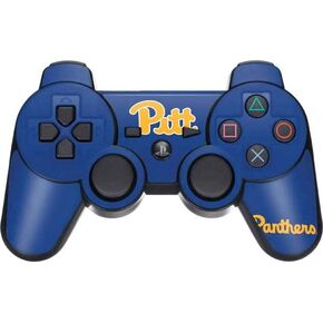 Skinit Decal Gaming Skin Compatible with PS3 Dual Shock Wireless Controller - Officially Licensed College Pitt Panthers Design