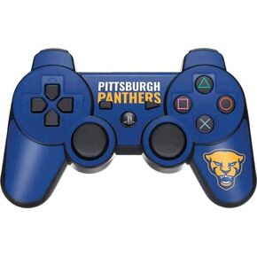 Skinit Decal Gaming Skin Compatible with PS3 Dual Shock Wireless Controller - Officially Licensed College Pittsburgh Panthers Design