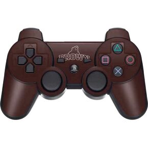 Skinit Decal Gaming Skin Compatible with PS3 Dual Shock Wireless Controller - Officially Licensed College Brown University Outline Design