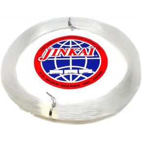 زعيم Jinkai Premium Monofilement - 100yd ملف - 50 رطل - 600 رطل - Crystal Clear