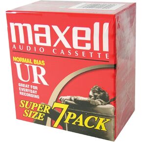 Maxell UR-90 Blank Audio Cassette Tape - 21 Pack (108575)