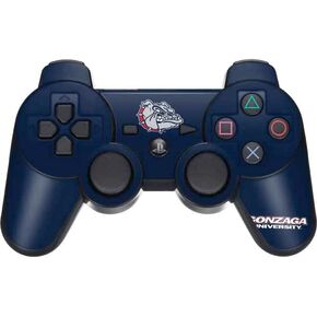 Skinit Skinit Gaming Gaming Skiner مع PS3 Dual Shock Wireless Controller - College College Gonzaga Bulldog Logo Design