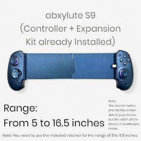 Abxylute S9 – Modified with Expansion Kit for ROG Z13, iPad Pro & Tablets