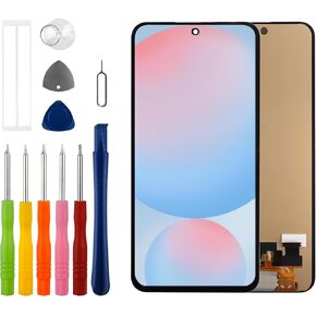 Duotipa OLED Screen for Samsung Galaxy S24 FE 6.7" LCD Display Touchscreen Digitizer Assembly with Repair Tools Kit,Support Fingerprint