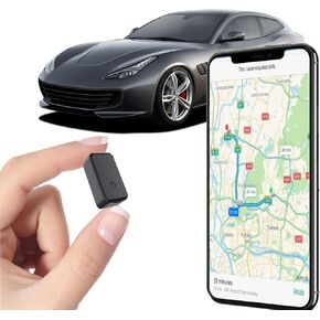 Mini GPS Tracker for Vehicles No Subscription - Car GPS Tracker Portable Real Time Magnetic GPS Tracking Device Full Global Coverage Location Tracker for Car,Kids,Trucks/Person,No Monthly Fee