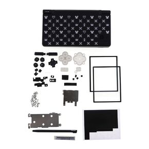 For Replacement NDSi Full Housing Cover Case Shell with Complete Buttons Accessories for Nintendo DSi NDSi Game Console Deep Blue