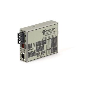 BLACK BOX NETWORK SERVICES FLEXPOINT T1/E1 TO FIBER LINE DRIVER, SI