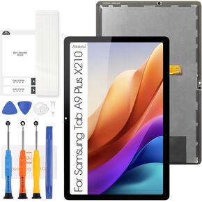 for Samsung Tab A9 Plus Screen Replacement - Professional Solution for a Flawless SM-X210, SM-X215, SM-X216B Display Touch Assembly Repair Part with Tools