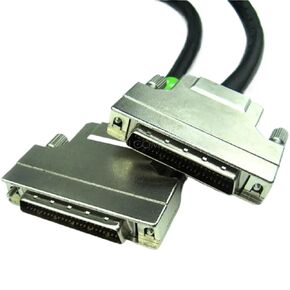 50-pin HPDB50 or HPCN50 SCSI SCSI50 Extension Data Cable, DB or CN Type, Plastic or Metal Connector(DB50 Metal,0.5m)