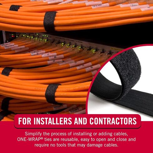 VELCRO العلامة التجارية VEL-30767-AMS أشرطة ضيقة 3/4 بوصة × 30 قدم لفة | شريط إمساك ذاتي مقطوع حسب الطول وقابل لإعادة الاستخدام | حزمة أدوات تغليف الحدائق، الخراطيم، تنظيم اللوازم الحرفية، معدات التخييم، المزيد | أسود in Saudi Arabia