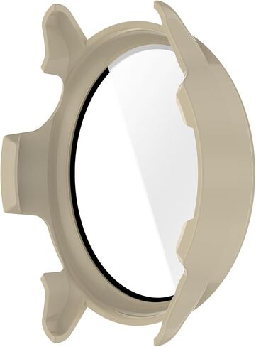 Compatible with Garmin Vivoactive 6 Case, All-Around PC Cover + HD Tempered Glass Screen Protector for Garmin Vivoactive6 Smart Watch Accessories (Clear+Black+Blue+Silver+Green) in Kuwait