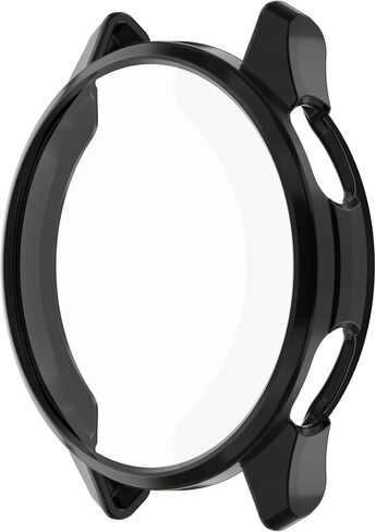Cases for Garmin Approach S50 with Screen Protector, 2 Pack Flexible TPU Shockproof Scratch Proof Cover Case for Garmin Approach S50 (Black/Sliver) in Saudi Arabia