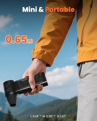 Duster Air Air مضغوط ، 150000 دورة في الدقيقة هواء اللاسلكي Duster 5-gear قابلة للتعديل هواء كهربائي قابل للتعديل ، منفاخ هواء محرك غير قابلة للشحن للوحة المفاتيح والكمبيوتر الشخصي والسيارة والخارجية والمنزل التنظيف in Kuwait