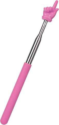 Extendable Finger Pointer Stick, School Collapsible Telescoping Long Hand Pointing Stick, Classroom Must Have Supplies Essentials, Black in Saudi Arabia