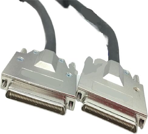 VHDCI68 إلى VHDCI68 MALE 68 PIN SCSI Cable VHDCI 68-VHDCI 68 V68/V68 مع حلقة مغناطيسية مزدوجة 2M 4M (2M) in Saudi Arabia