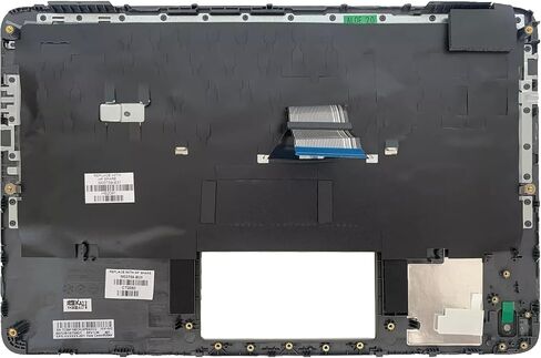 New Replacement for HP ProBook X360 11 G5 G6 EE G7 EE Laptop Upper Case Palmrest Keyboard Assembly Part L83983-001 M03759-001 Black (G5 G6 EE G7 WFC Hole) in Kuwait